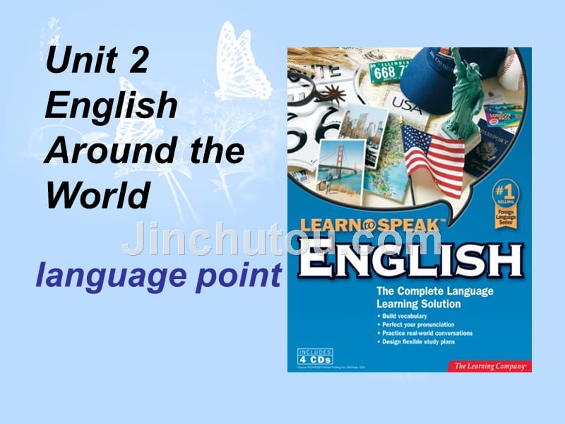 人教版高中必修一Unit2Englisharoundtheworldlanguagepoints_第1页