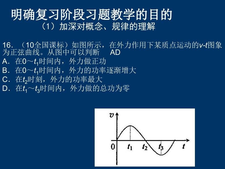 高中物理教学论文高考物理复习中的习题教学新人教版_第5页