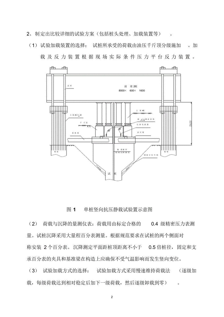 单桩竖向抗压静载荷试验方案(20170824003637)_第3页