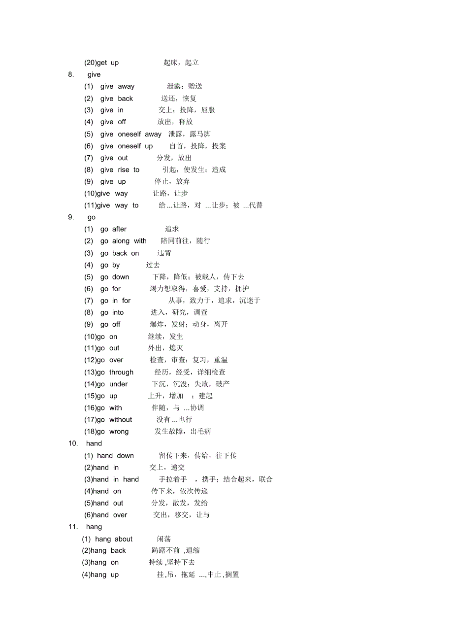 英语二高频词汇必背_第3页