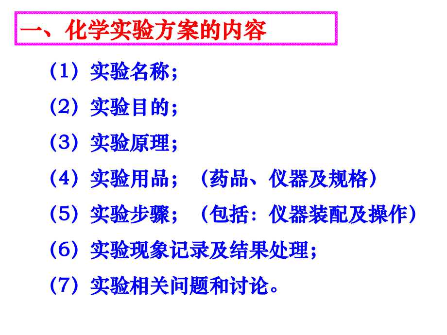 高三化学实验设计课件_第4页