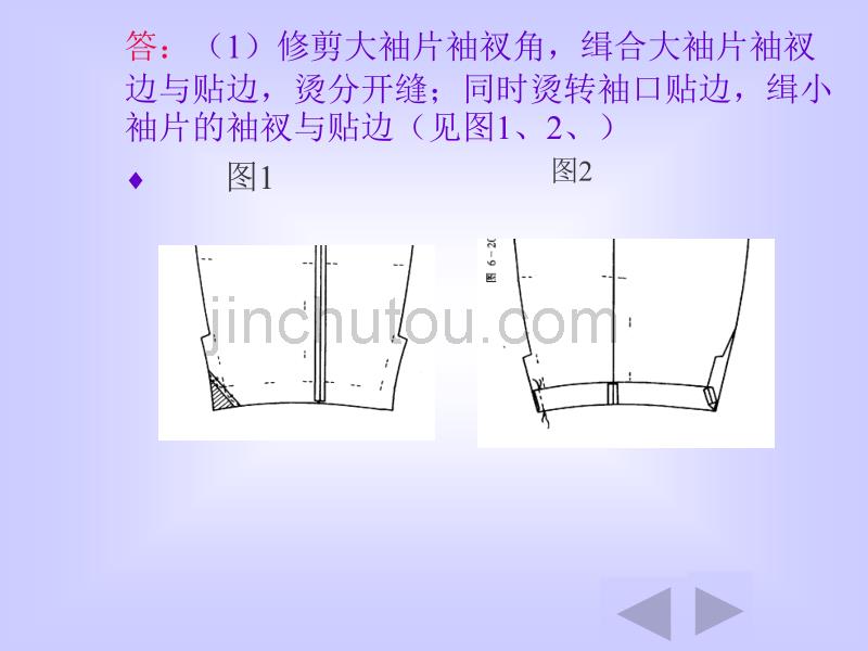 西装活袖衩的缝制工艺_第3页