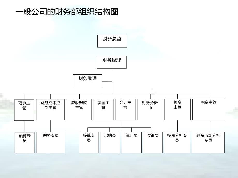 企业财务部门组织架构图_第2页