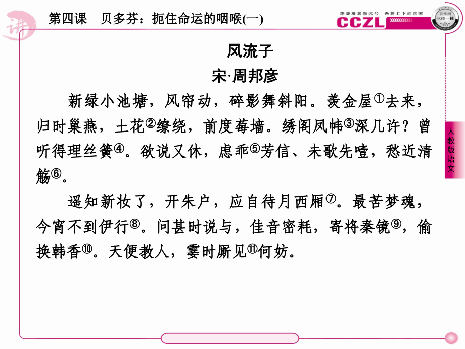 高中语文选修《中外传记作品选读》课件4-1贝多芬扼住命运的咽喉_第3页