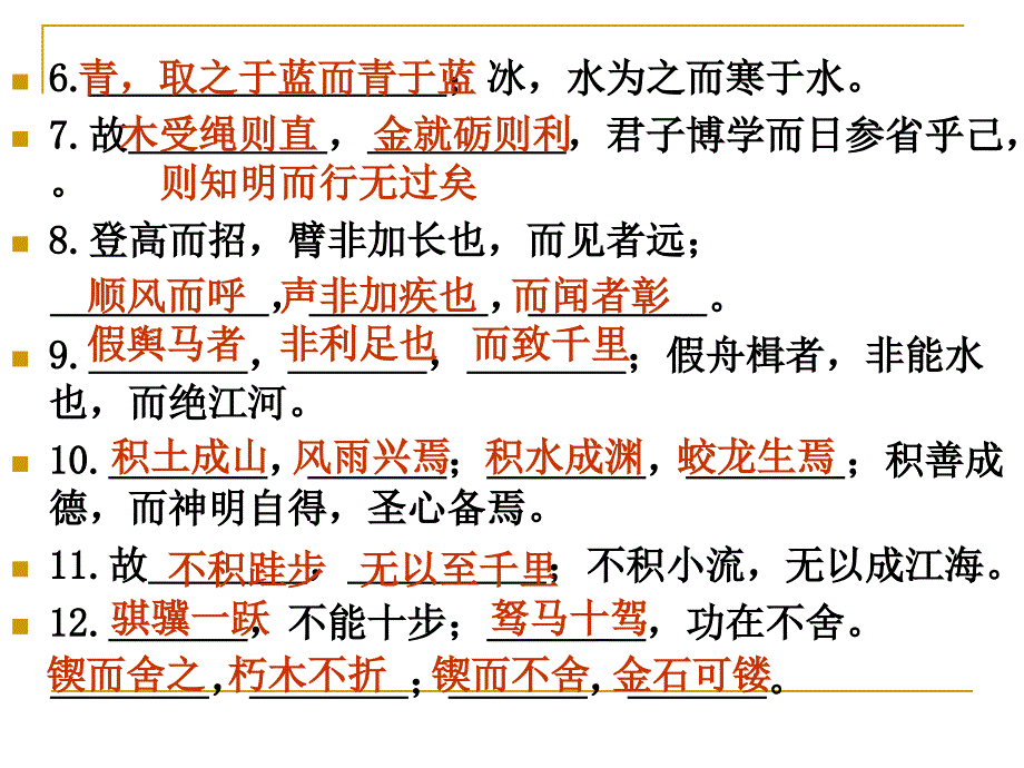 必修一至五背诵识记_第3页