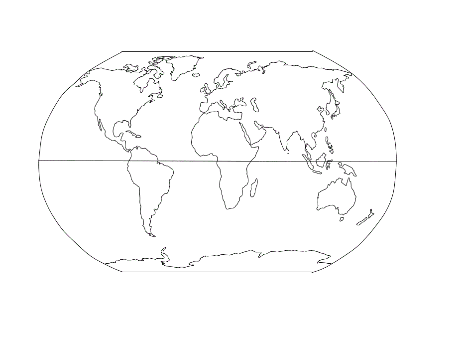 区域地理空白地图集_第1页