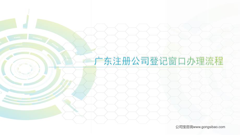 2016年注册广东公司登记窗口办理流程_第1页