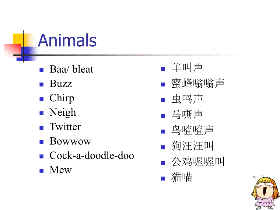 Unit20拟声词的翻译Onomatopoeia_第3页