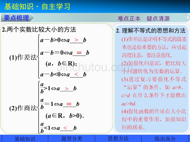 高中数学不等关系与不等式共张_第3页