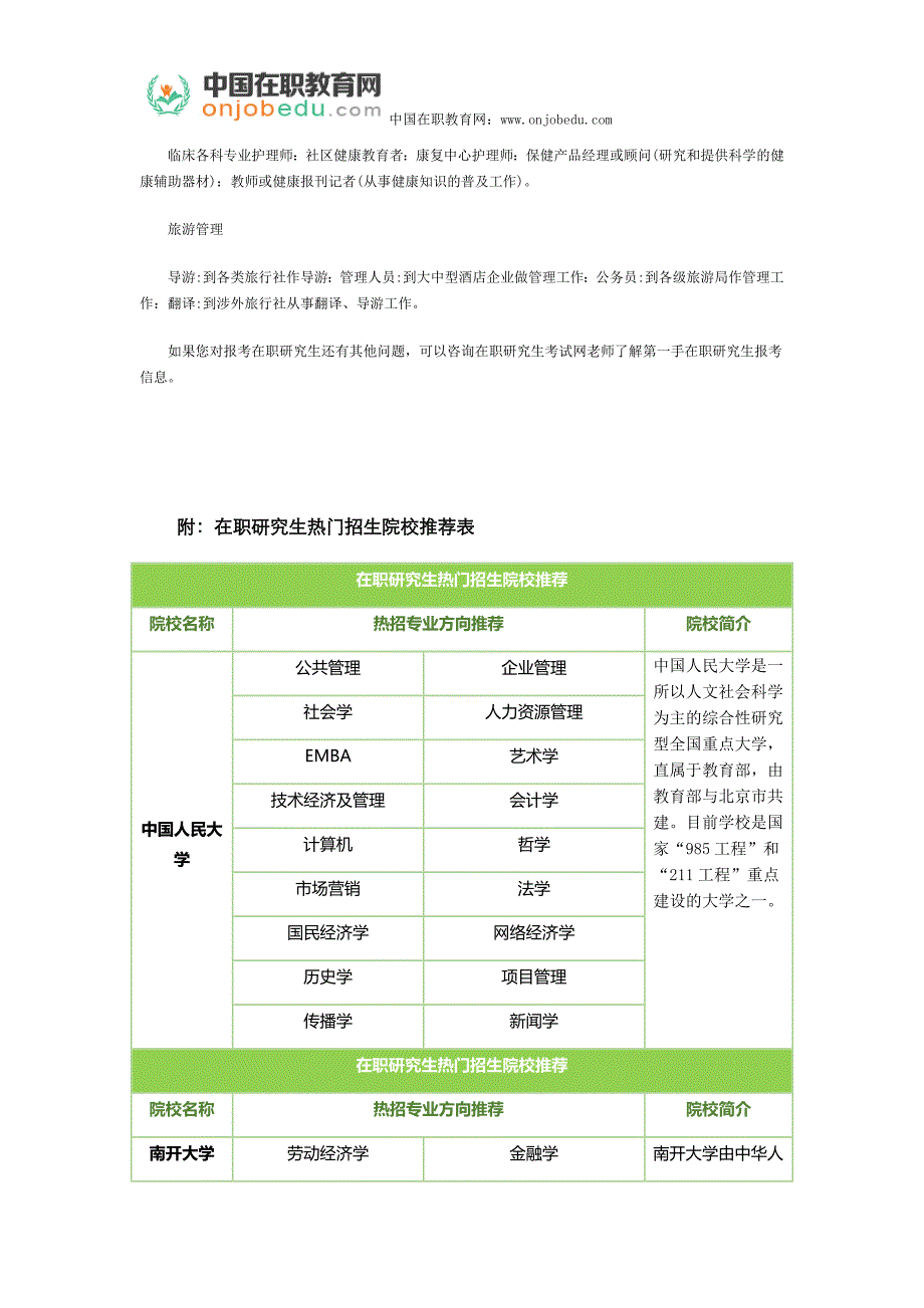 2017年在职研究生适合女生的八大专业_第2页