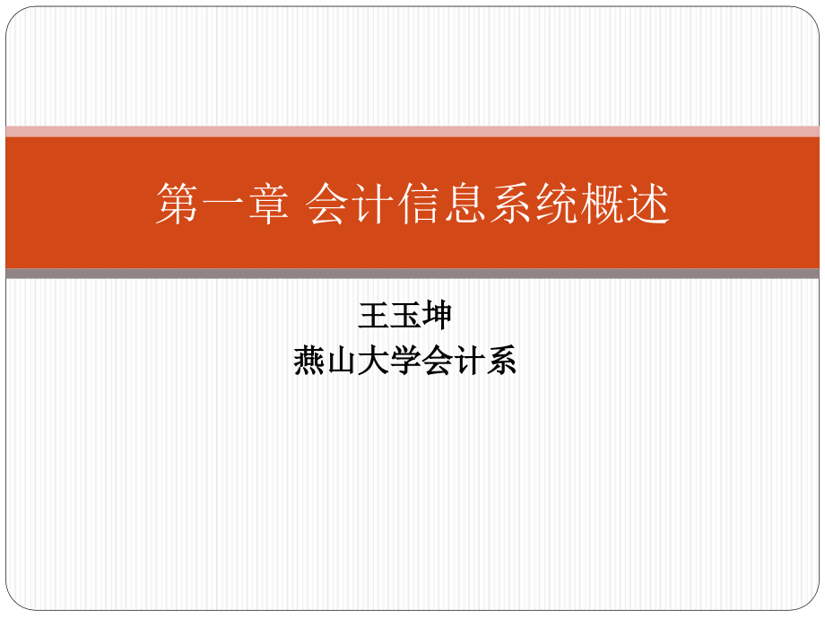 会计信息系统概述_第1页