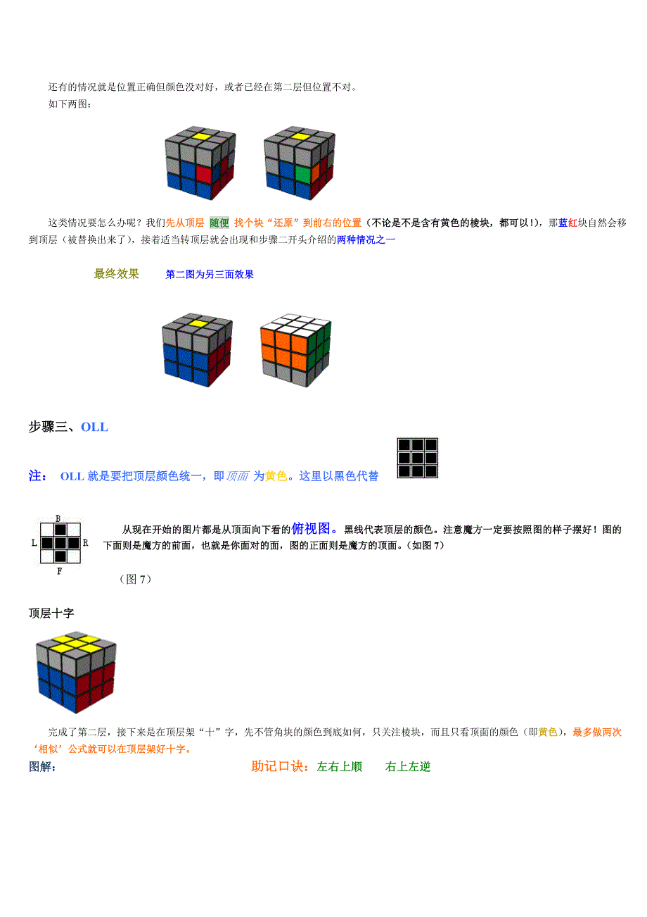 三阶魔方教程(简略版)_第2页
