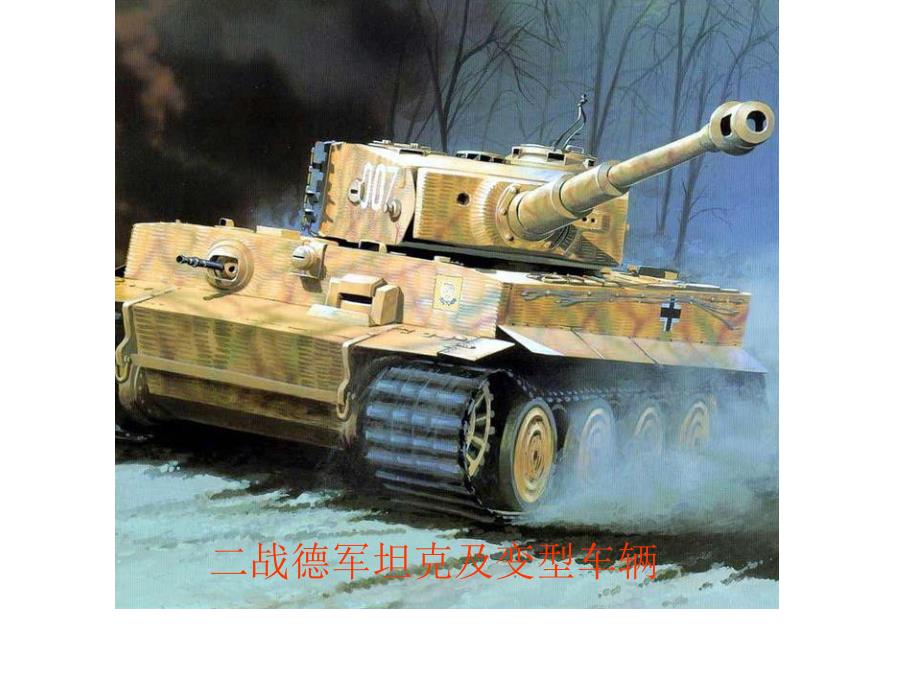 二战德军坦克及变型车辆_第1页