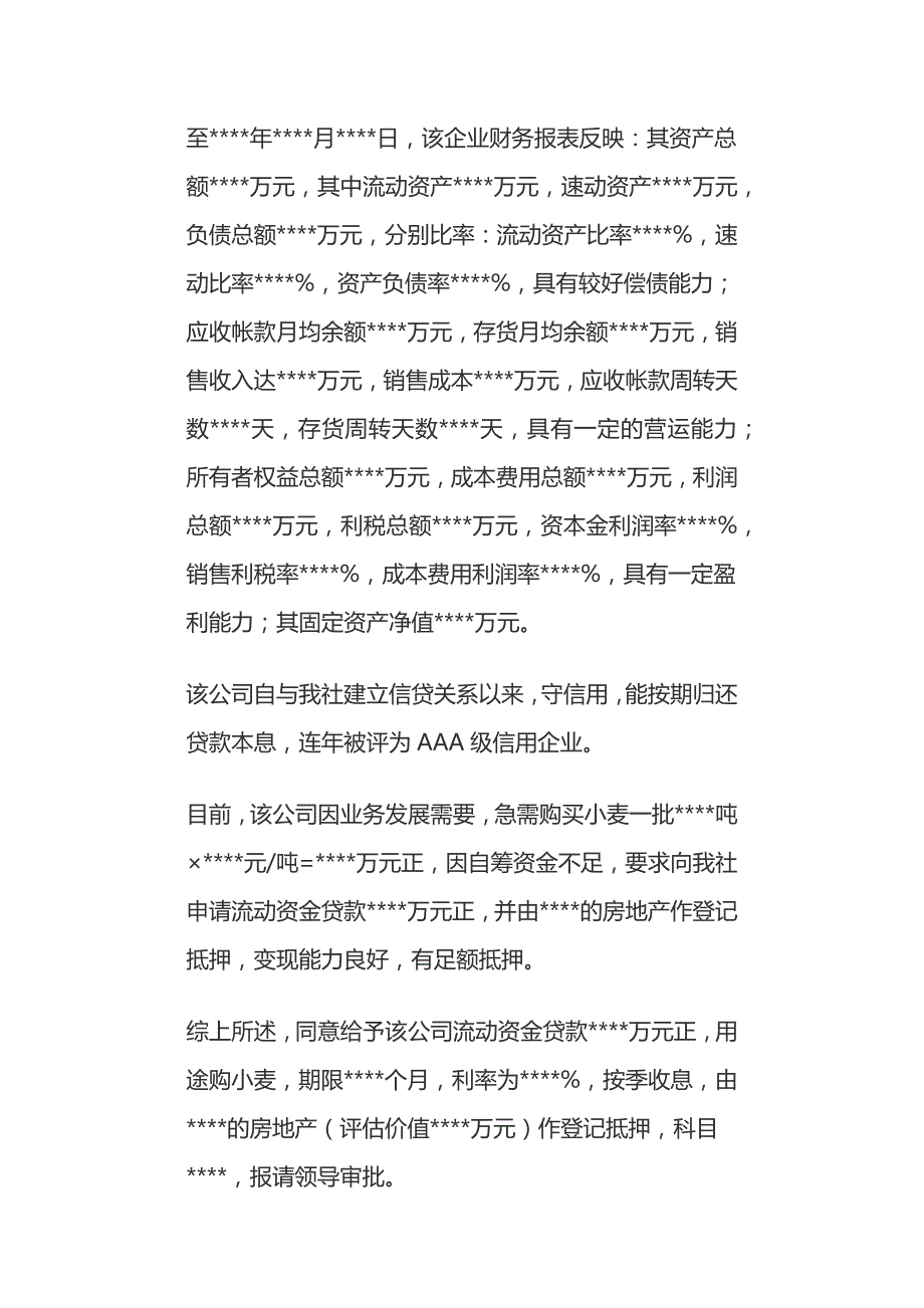 企业贷款调查报告 验资报告国内信用证办理资料 演示版模拟金税盘开票软件纳税申报_第2页