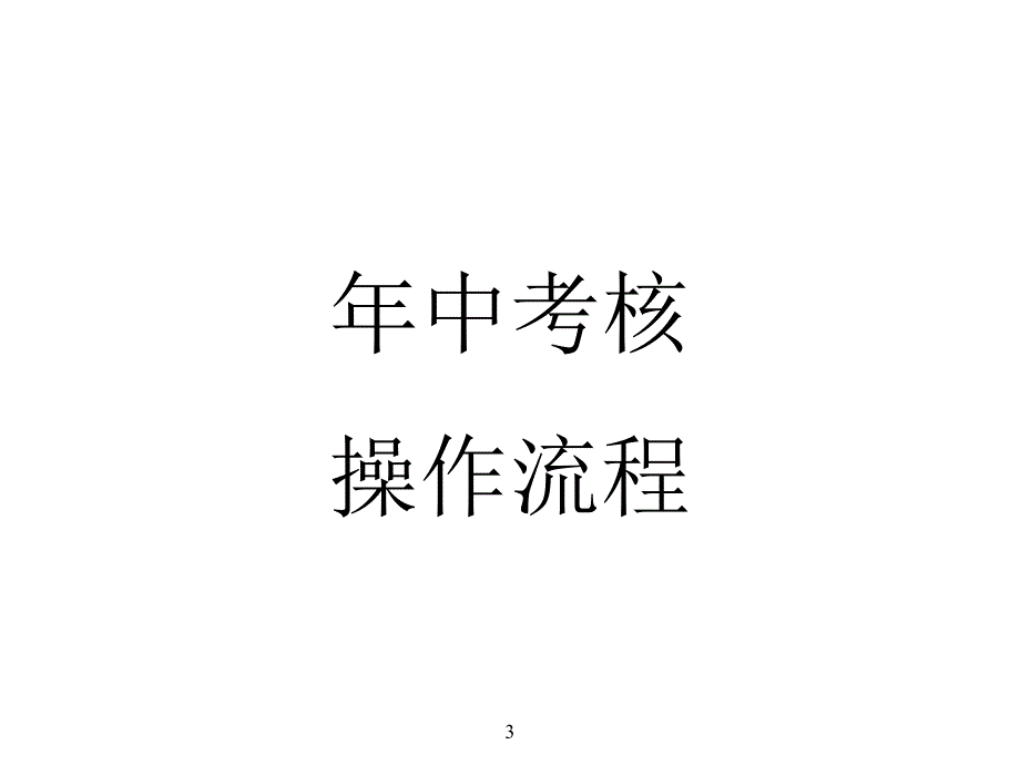 (2010版)集团年中执行考核流程_第3页