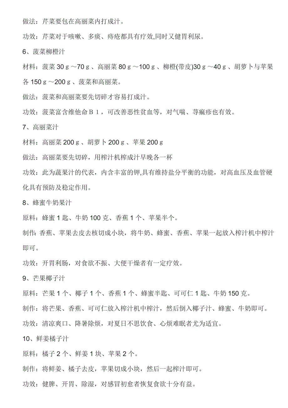 二十种鲜榨果汁制作方法大全的做法_第2页