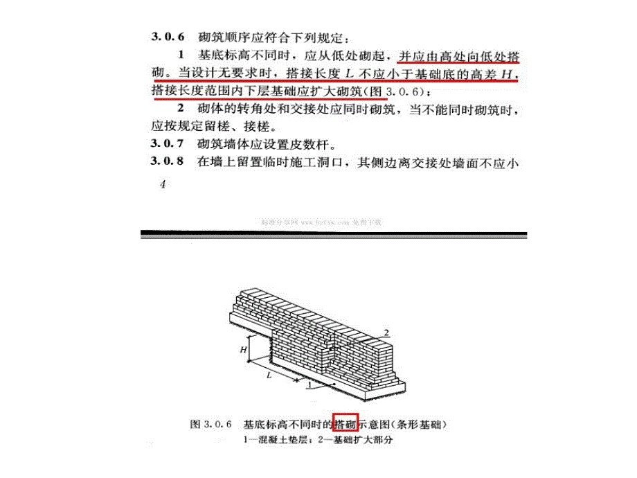 无筋扩展基础施工_第3页