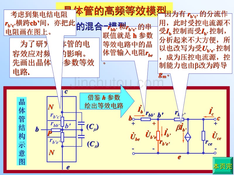 晶体管的高频等效电路_第4页