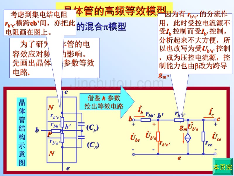 晶体管的高频等效电路_第5页