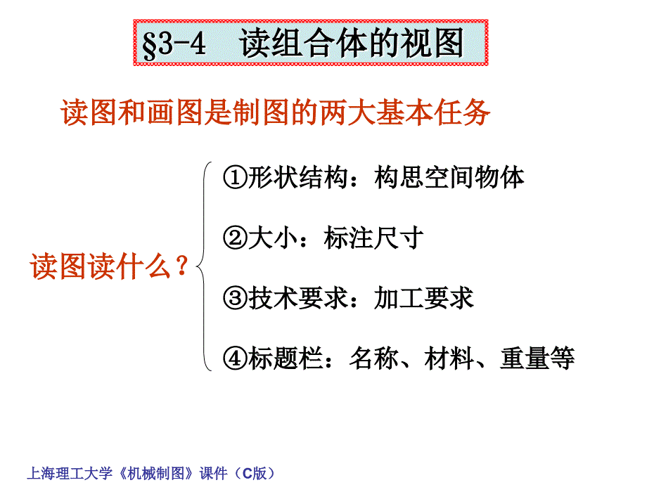 机械工程制图教程3-2线面分析法_第2页