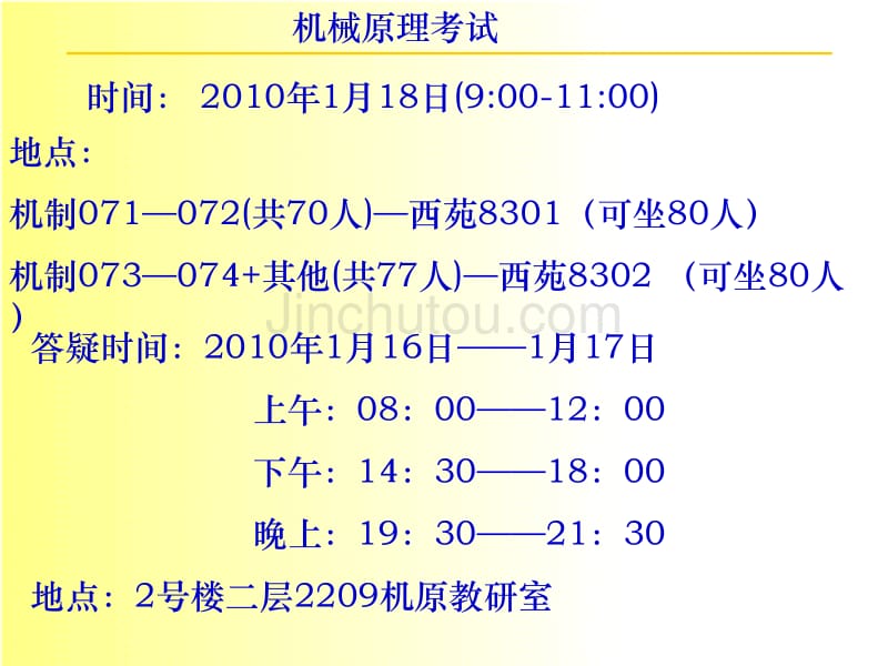 河南科技大学机械原理复习纲要_第1页