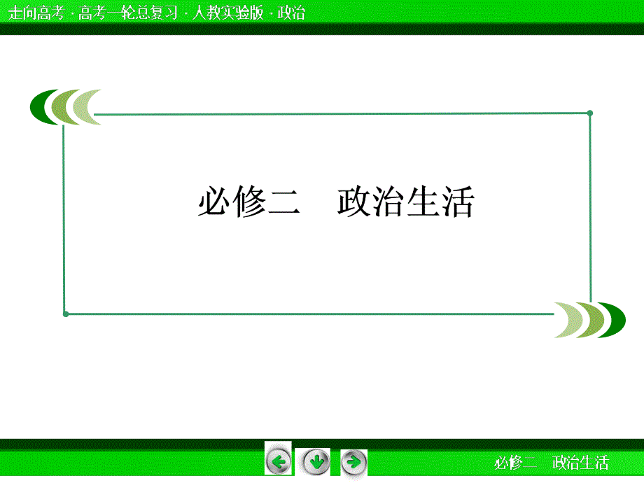 必修二第一单元公民的政治生活归纳提升1 18张_第2页