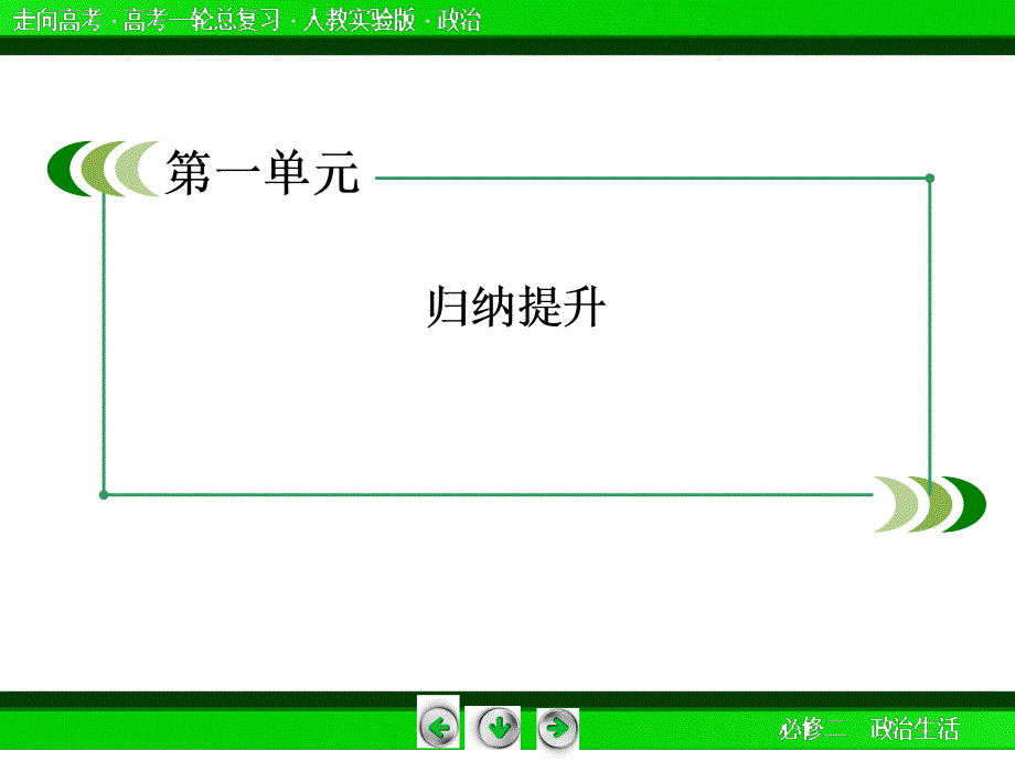 必修二第一单元公民的政治生活归纳提升1 18张_第4页