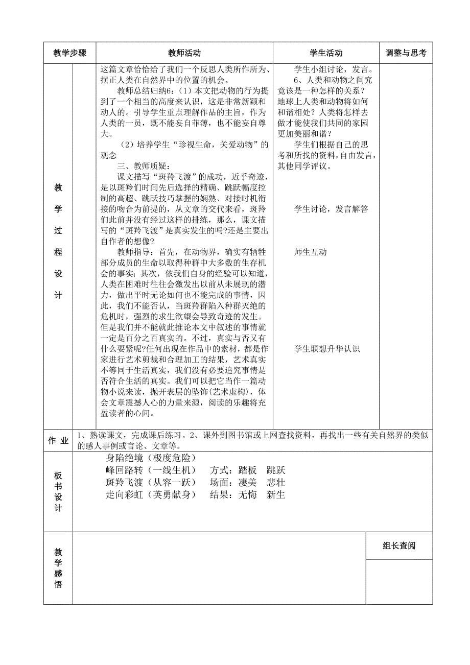 《斑羚飞渡》表格式教案_第5页