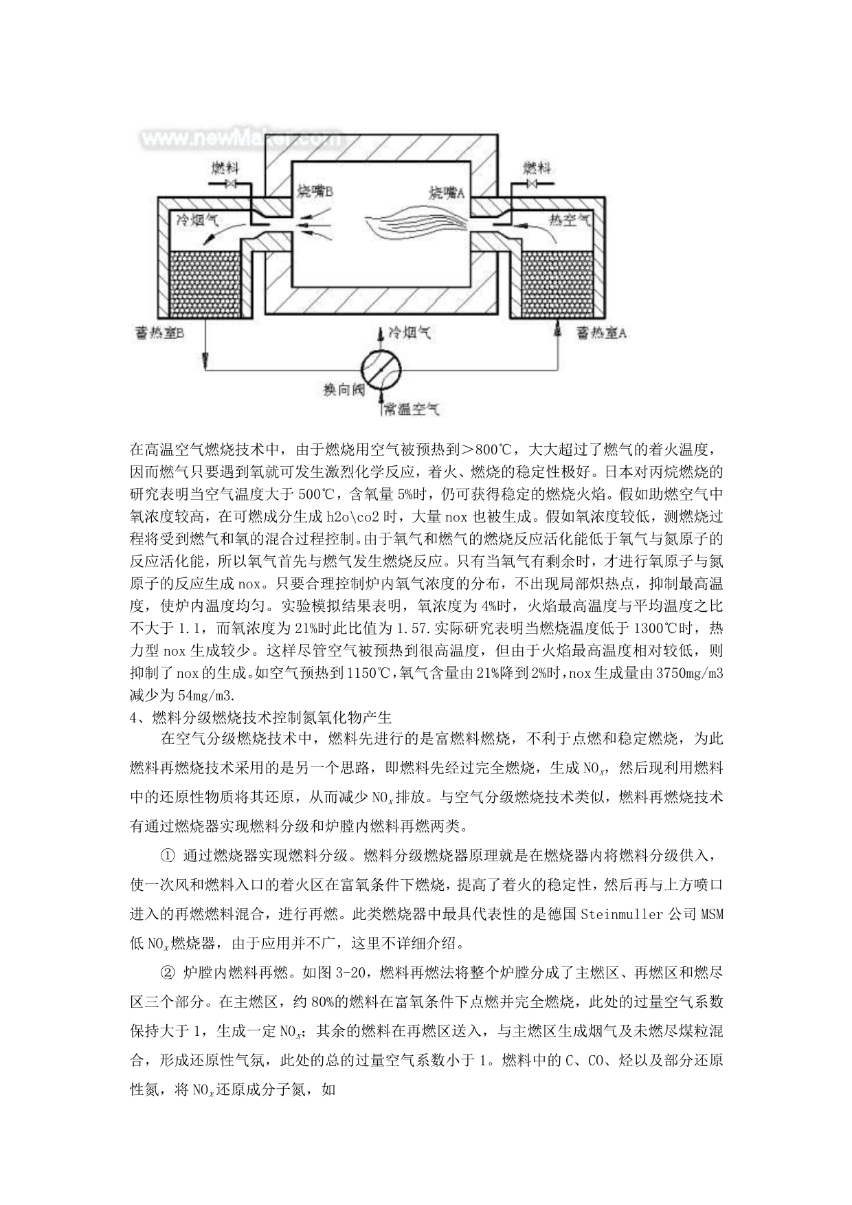 对燃气燃烧产生氮氧化物污染的控制与清除_第3页