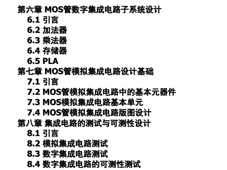 第七章MOS管模拟集成电路设计基础_第4页