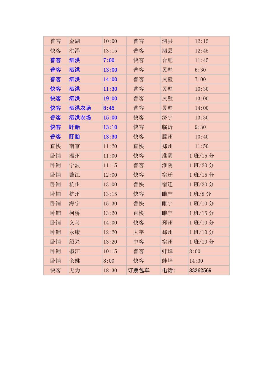 徐州汽车南站时刻表_第3页