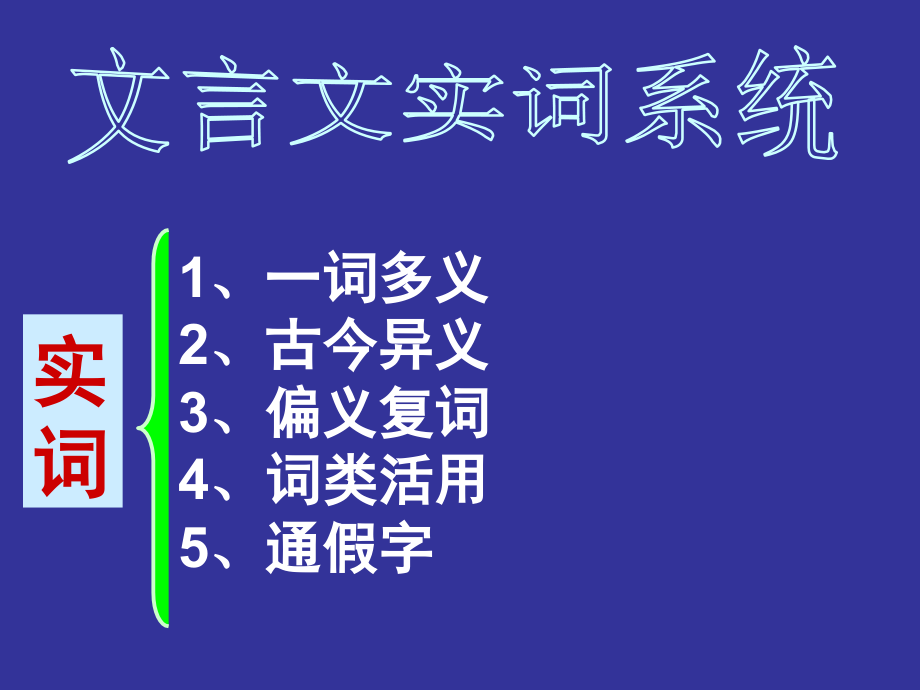 文言实词复习(一词多义通假字古今异义偏义复词词类活用)_第4页