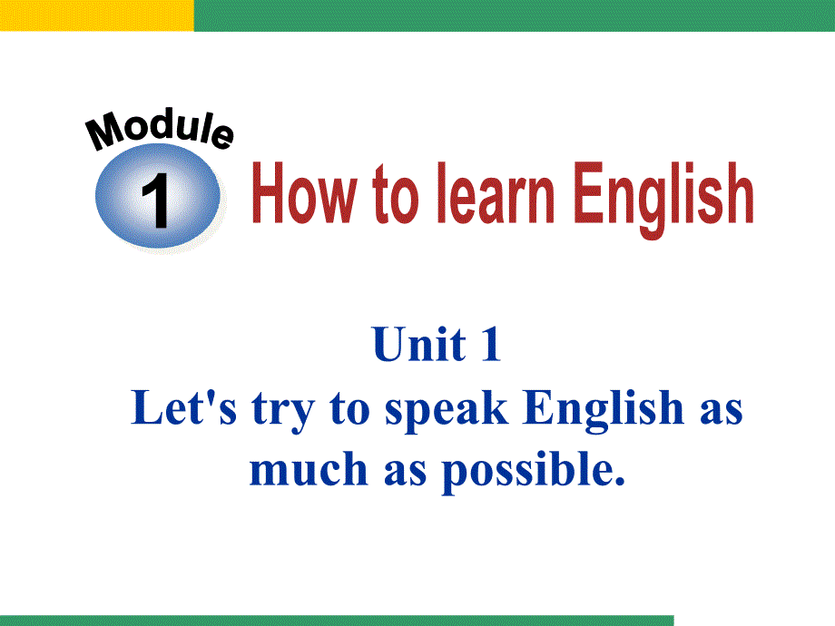 新版外研社英语八年级上册Module1HowtolearnEnglishUnit1课件_第2页