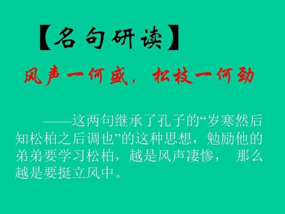 人教版八年级下册课外诗词阅读课件_第5页