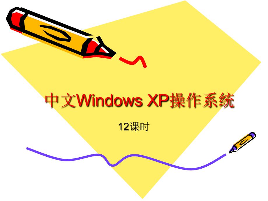 中文WindowsXP操作系统_第1页