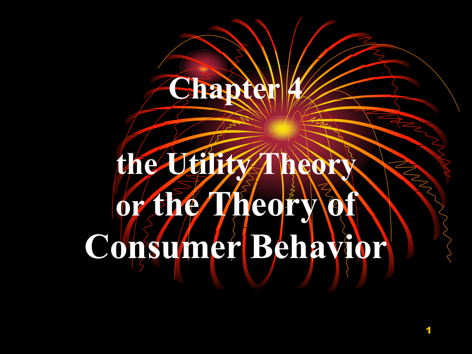 微观经济理论chapter4thetheoryofconsumerbehavior_第1页
