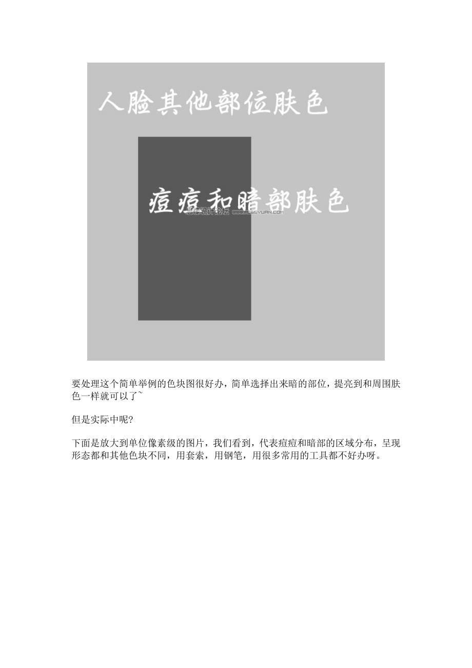 深度剖析用通道磨皮的方法_第5页