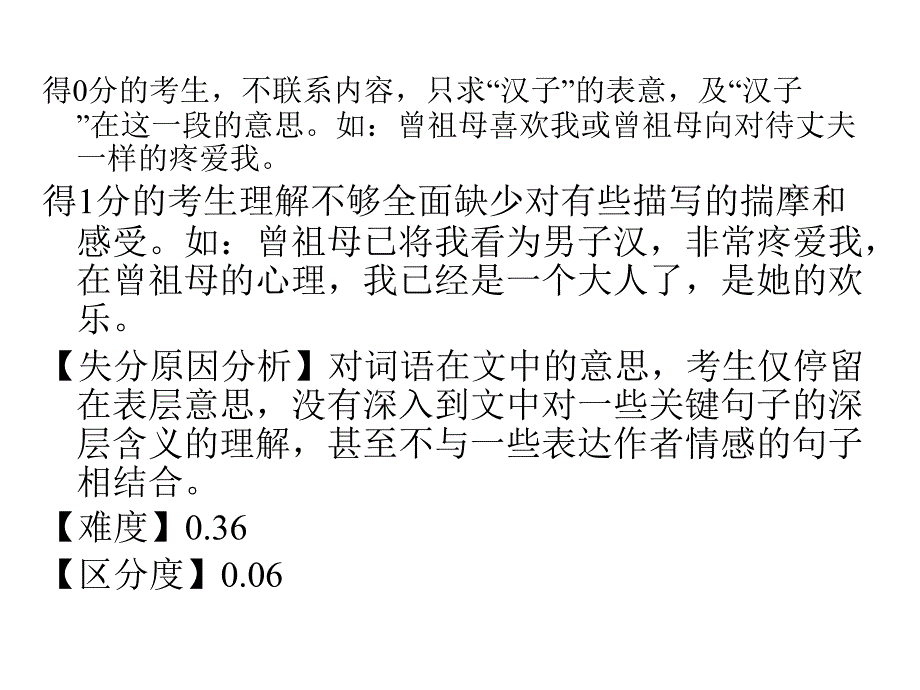 现代文阅读二(平均得分102分)_第4页