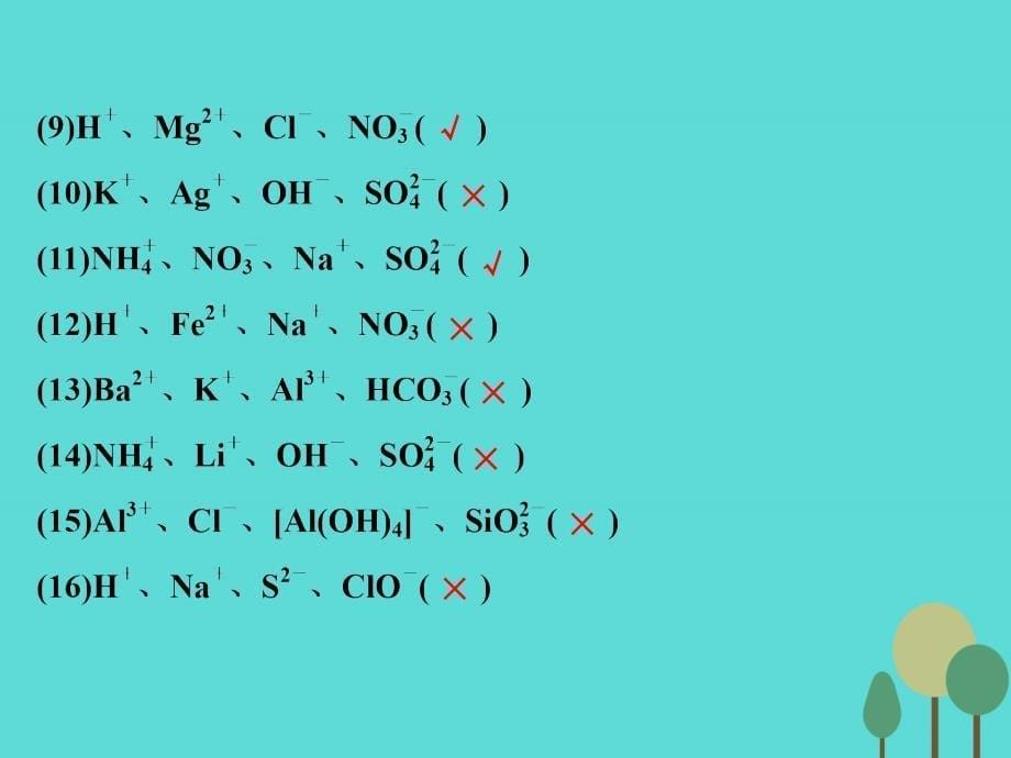 （全国）2017版高考化学一轮复习 章末知能回探（二）元素与物质世界课件 鲁科版_第5页