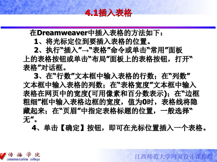 《网页设计》——表格布局的使用_第4页