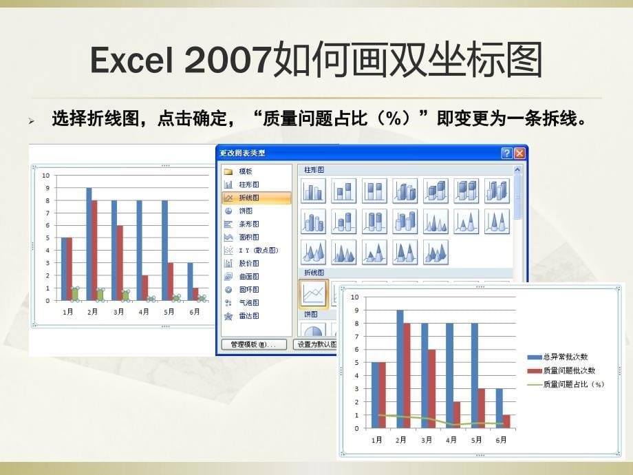 用2007Excel制作双座标图和透视表_第5页