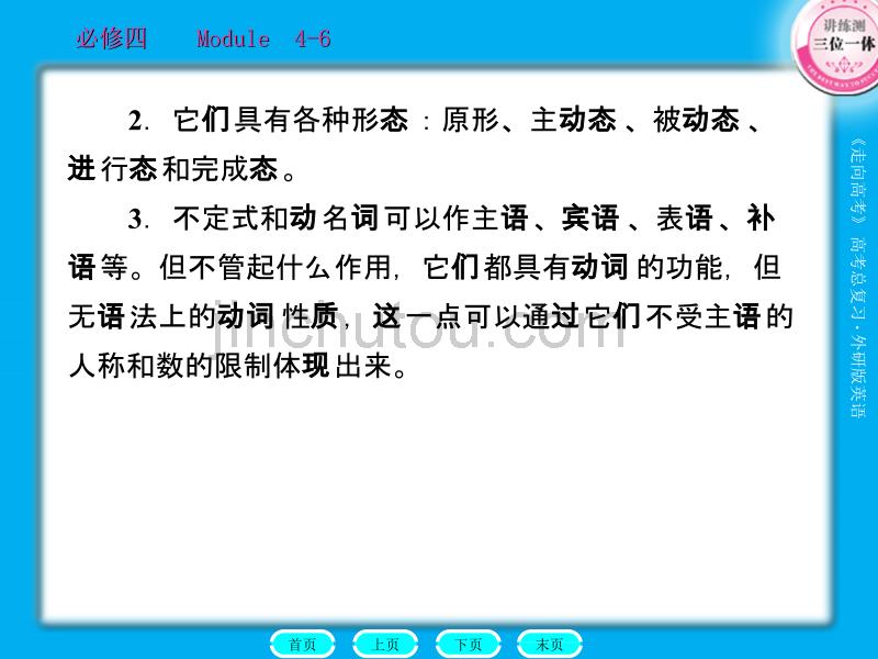 2011走向高考贾凤山高中总复习英语必修4语法8_第3页