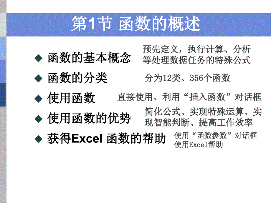 Excel表格数据分析及处理教程_第4页