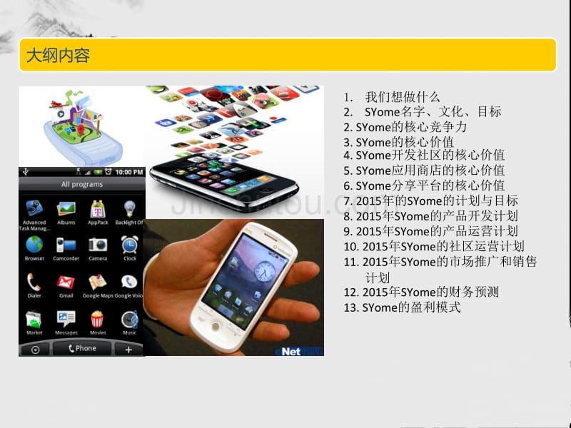 SYome移动互联网商业计划书_第1页