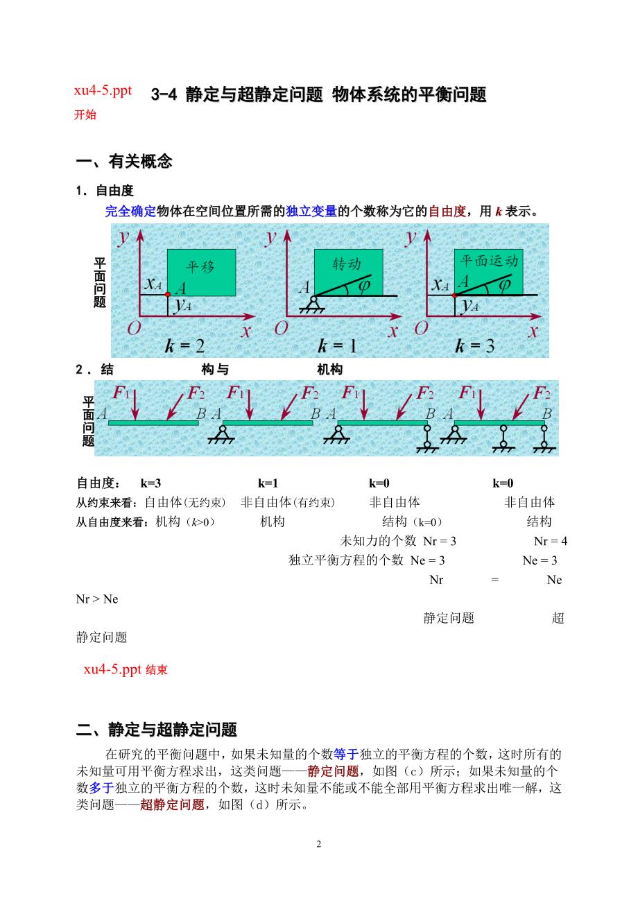 静定与超静定问题_第2页