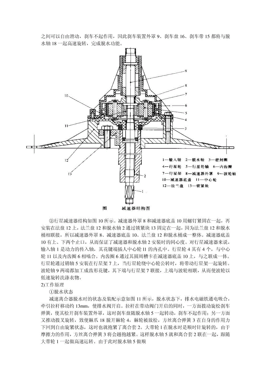 洗衣机 减速离合器_第4页