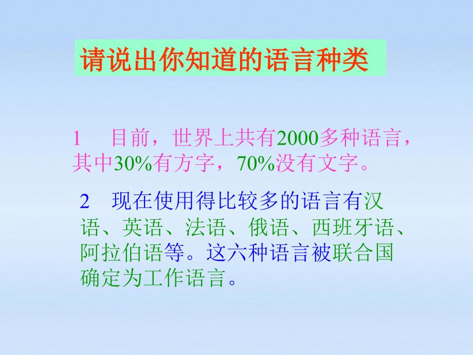 七年级地理上册世界的语言和宗教课件湘教版_第3页