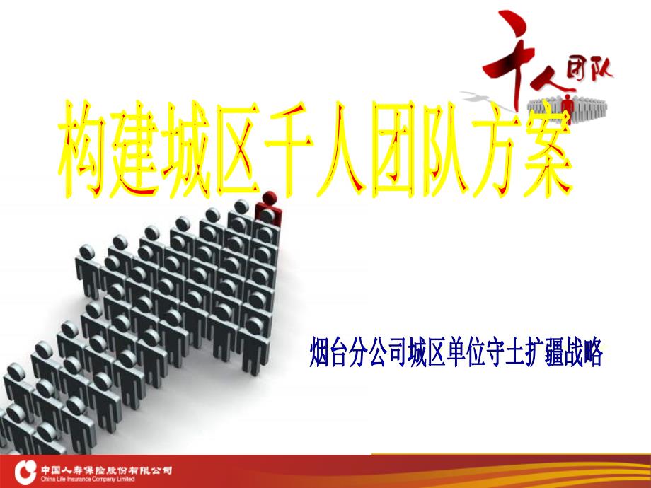 构建城区千人团队中国人寿页_第1页