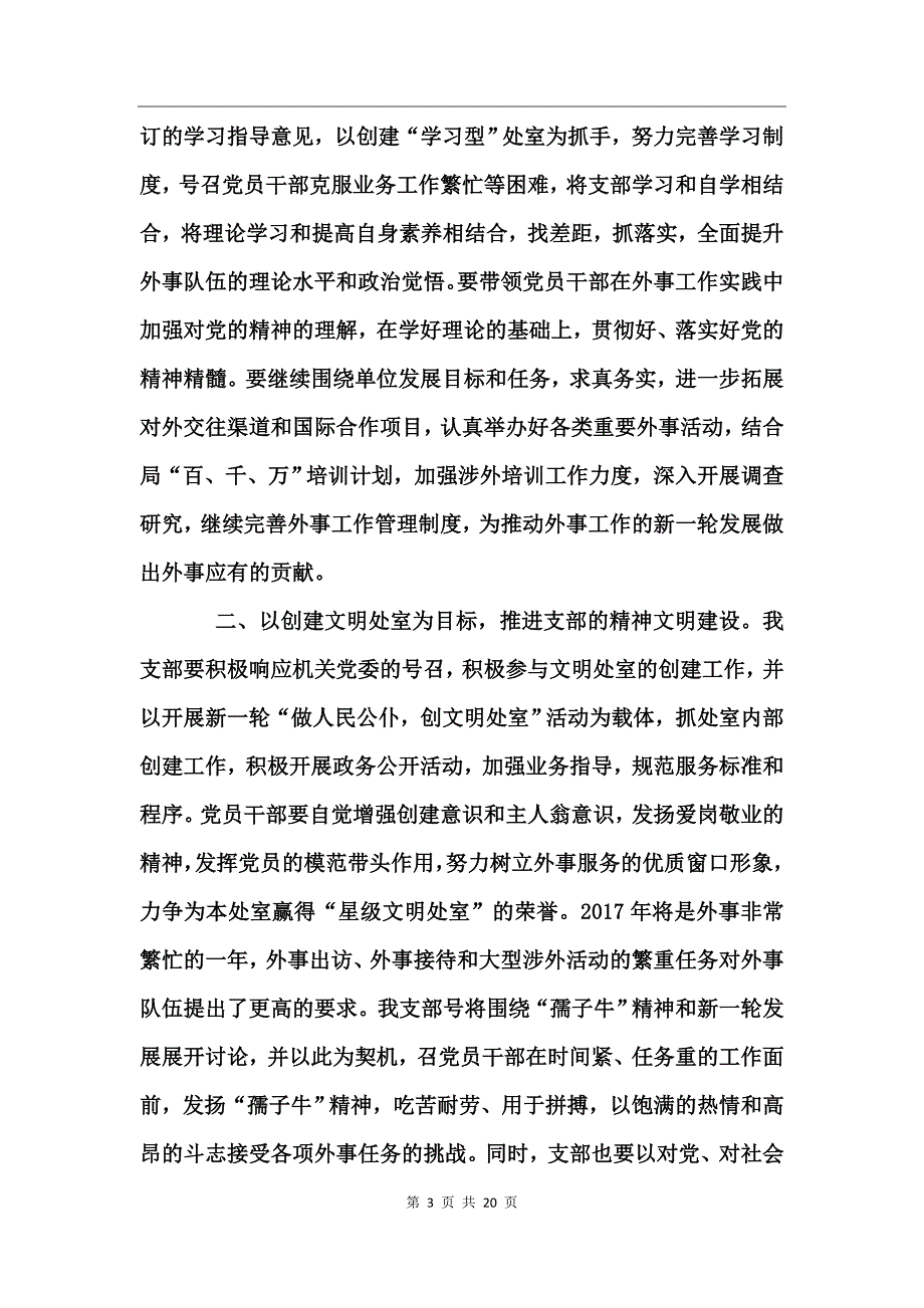 2017党支部工作计划范文_第3页