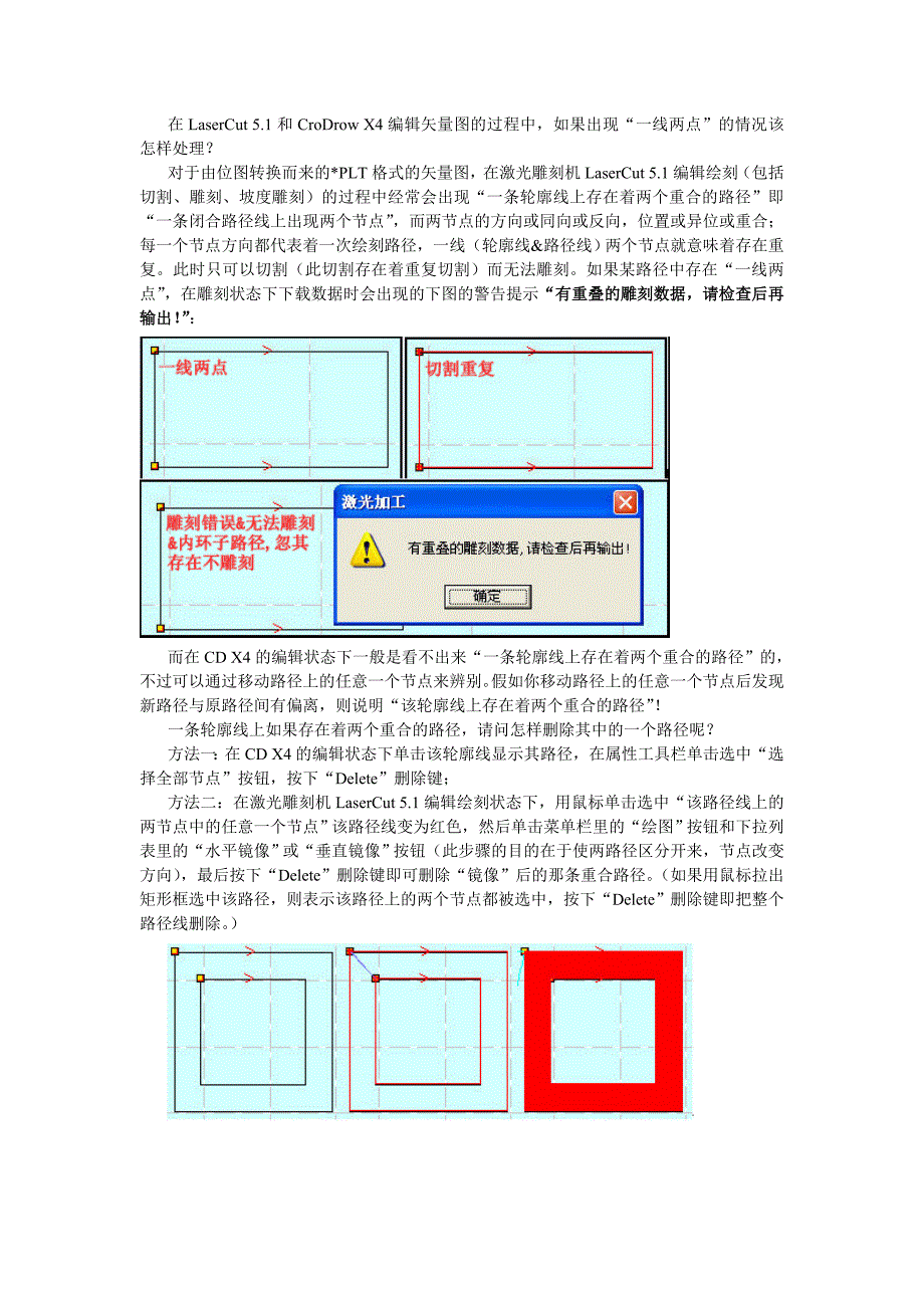 激光雕刻机在雕刻矢量图过程中的特殊情况_第1页